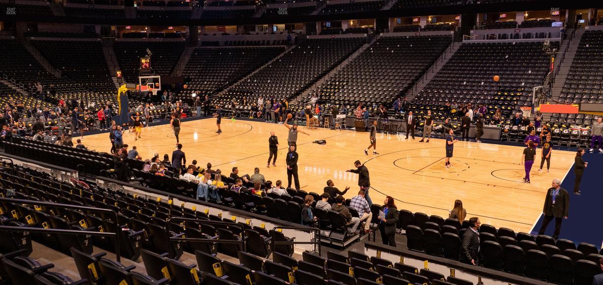 Ball Arena - Section 122 Seat View