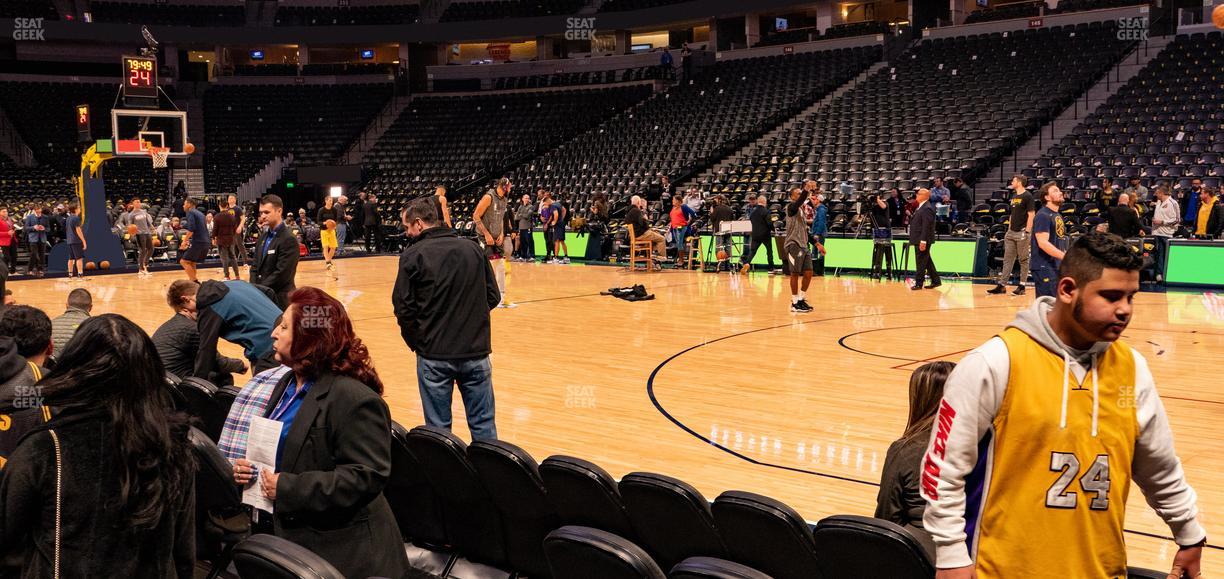 Ball Arena - Section 124 Seat View