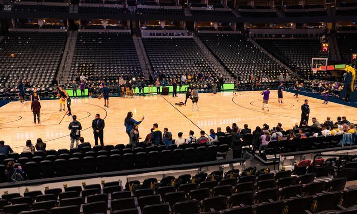 Ball Arena - Section 126 Seat View