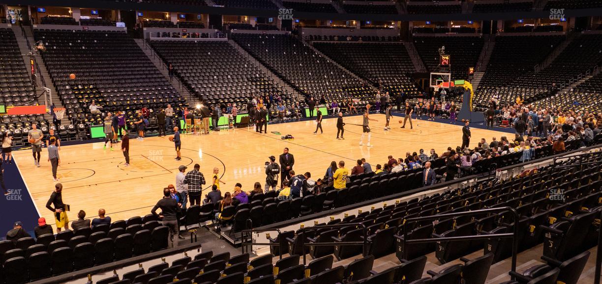 Ball Arena - Section 128 Seat View