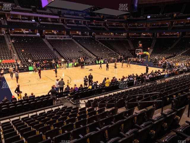 Ball Arena - Section 128 Seat View