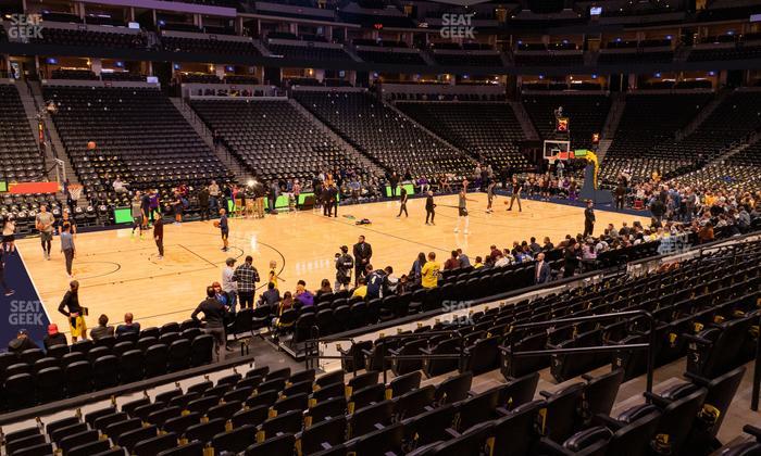 Ball Arena - Section 128 Seat View