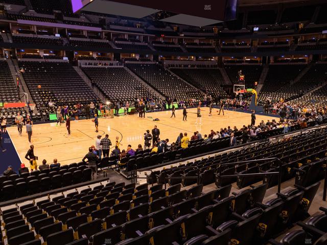 Ball Arena - Section 128 Seat View