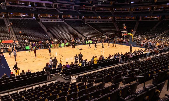 Ball Arena - Section 128 Seat View