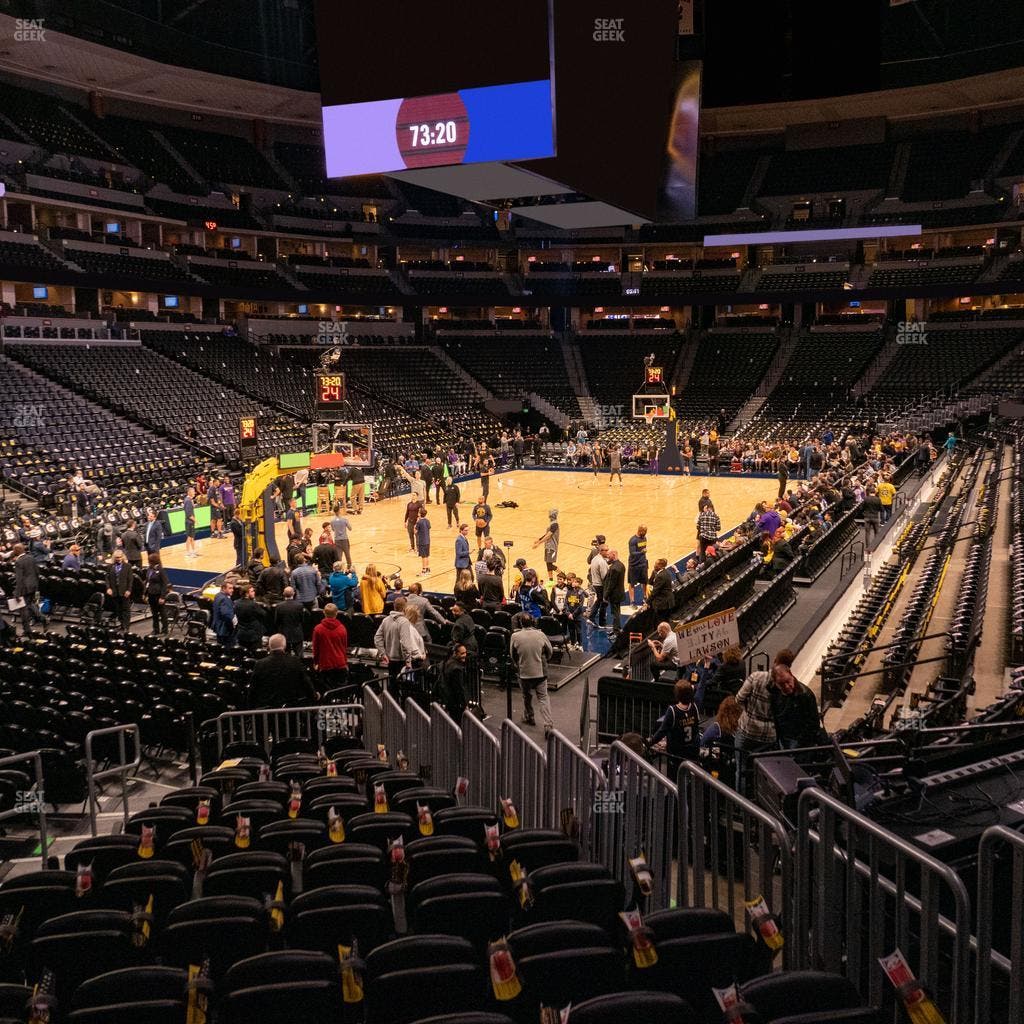 Ball Arena - Section 132 Seat View