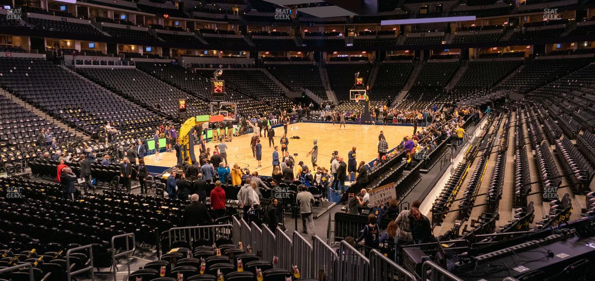 Ball Arena - Section 132 Seat View