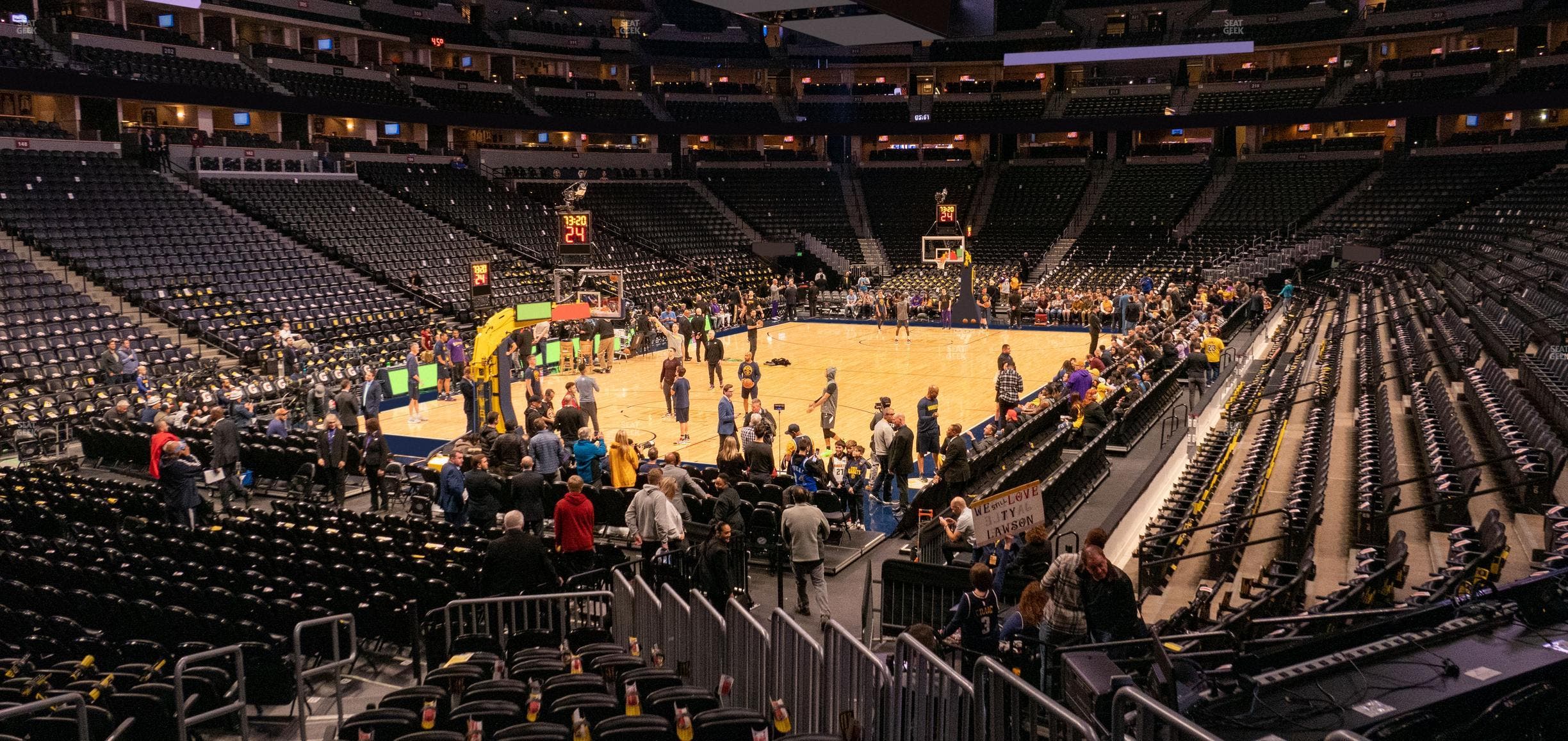 Ball Arena - Section 132 Seat View