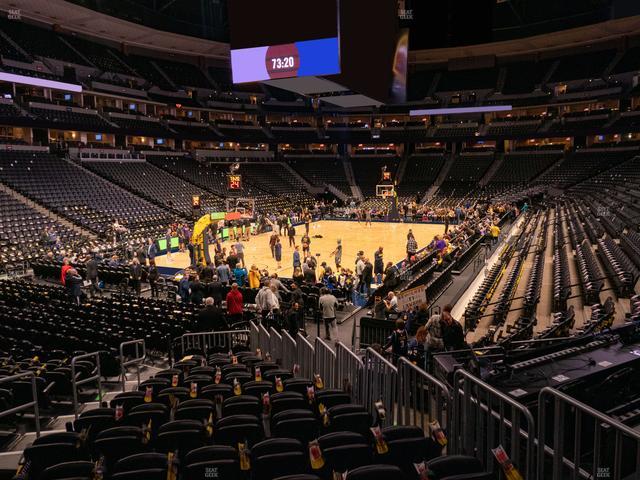 Ball Arena - Section 132 Seat View