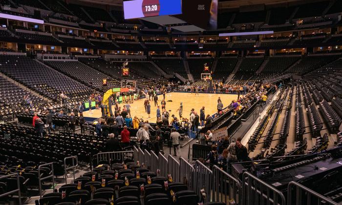 Ball Arena - Section 132 Seat View