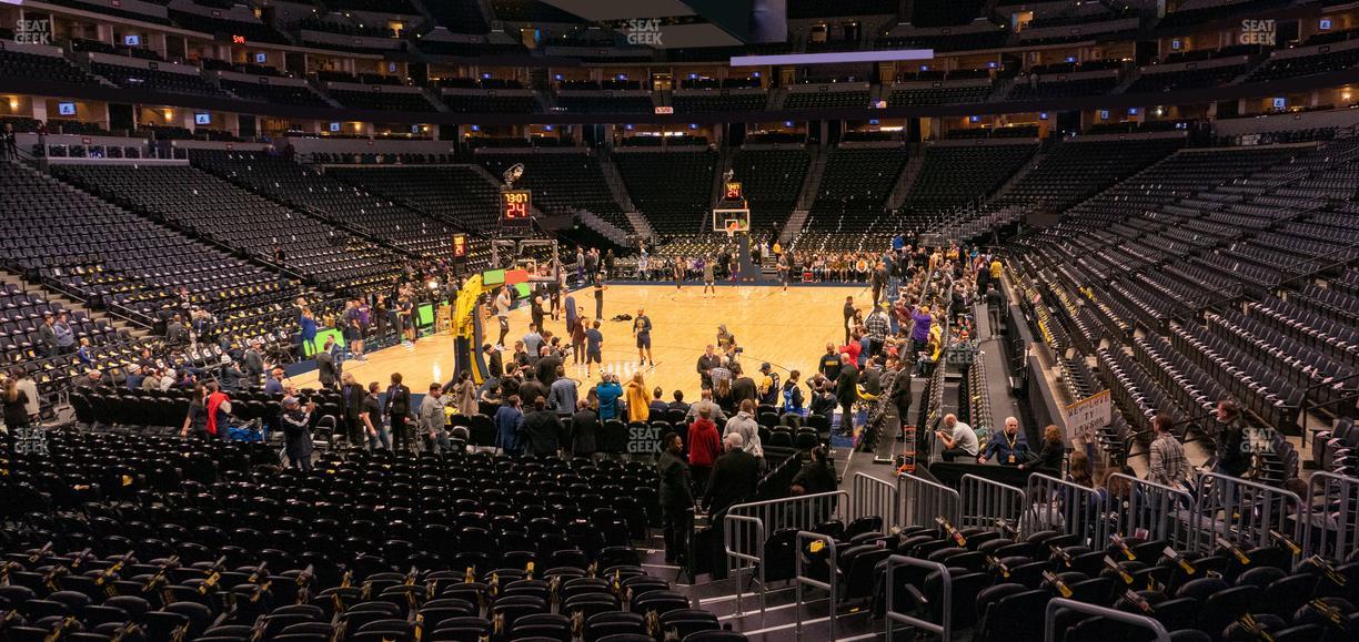 Ball Arena - Section 134 Seat View