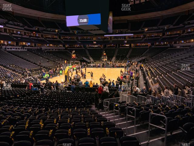 Ball Arena - Section 134 Seat View Ball Arena - Section 134 Seat View