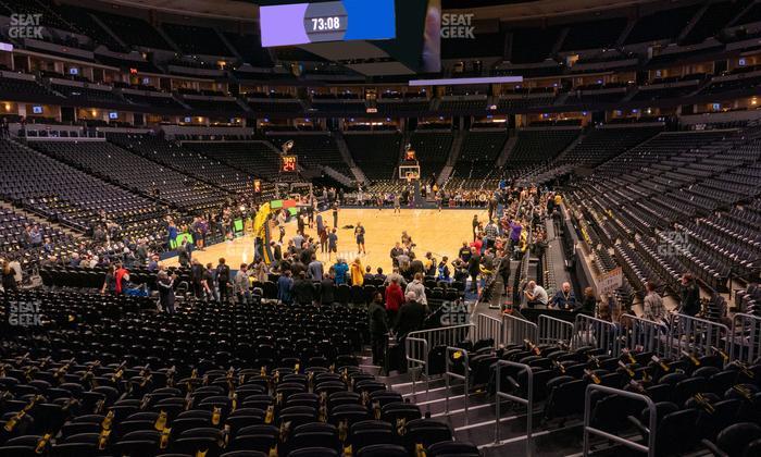 Ball Arena - Section 134 Seat View