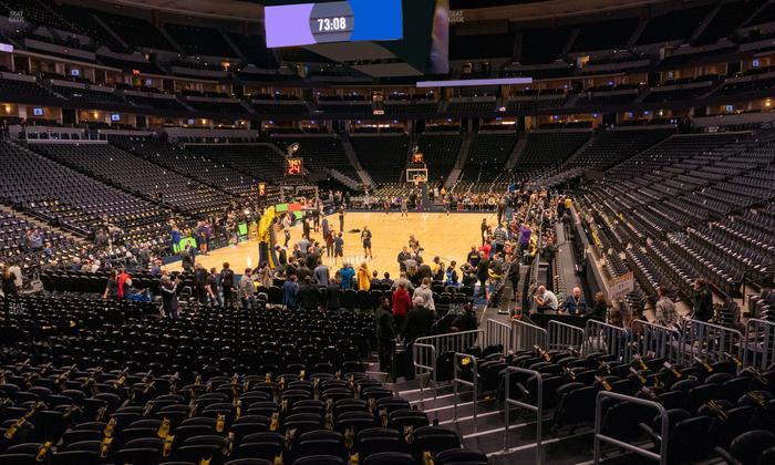 Ball Arena - Section 134 Seat View