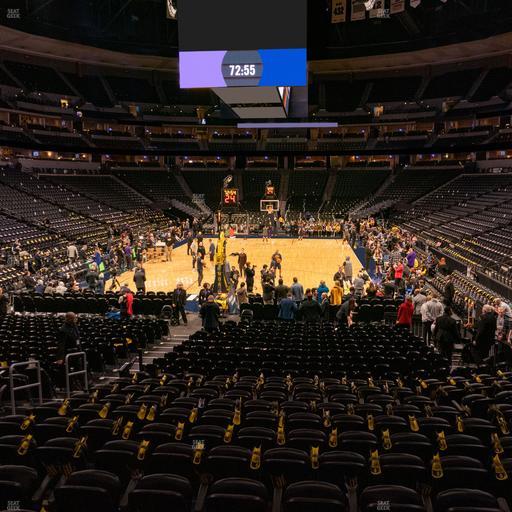 Ball Arena - Section 136 Seat View