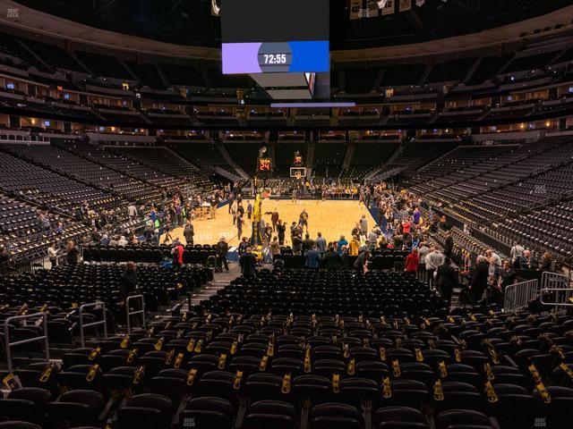 Ball Arena - Section 136 Seat View