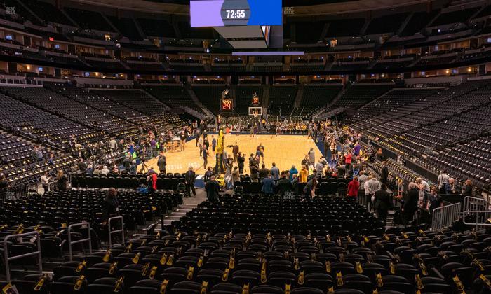 Ball Arena - Section 136 Seat View