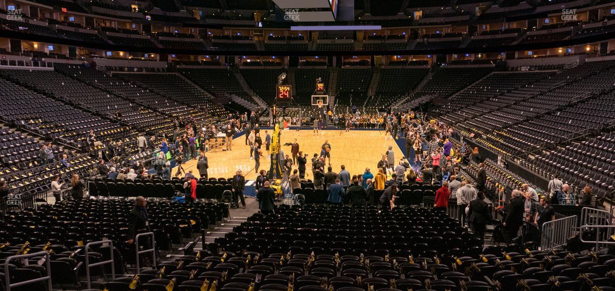 Ball Arena - Section 136 Seat View