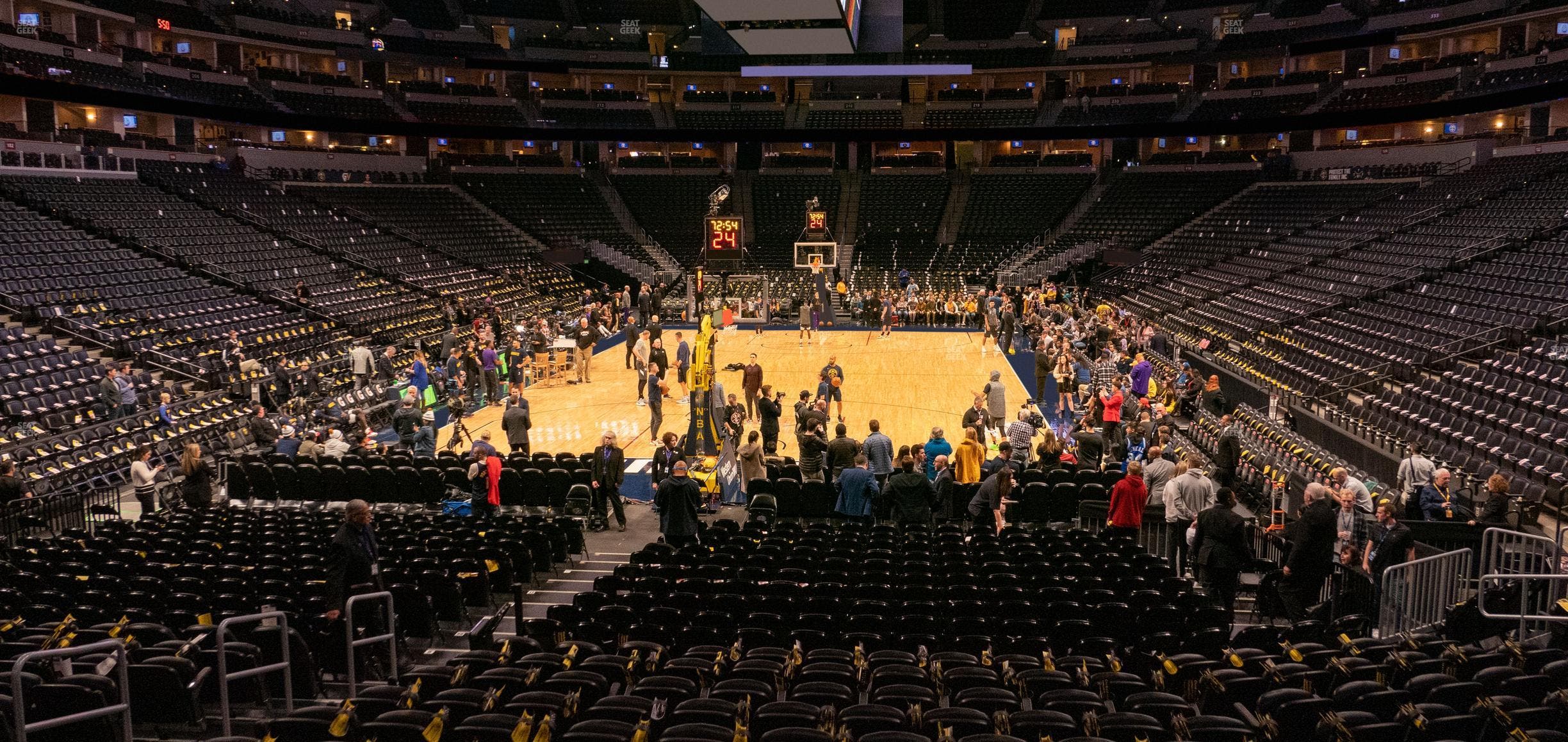 Ball Arena - Section 136 Seat View