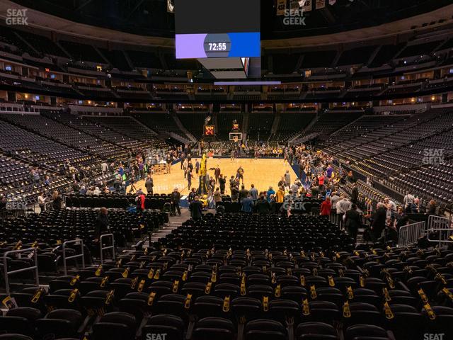 Ball Arena - Section 136 Seat View Ball Arena - Section 136 Seat View