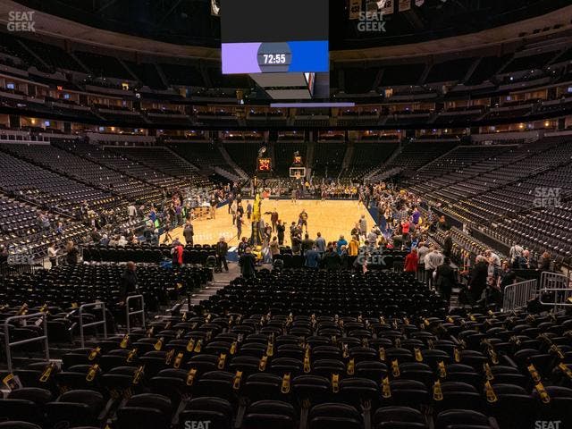 Ball Arena - Section 136 Seat View