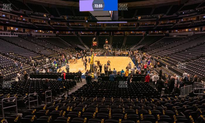 Ball Arena - Section 136 Seat View