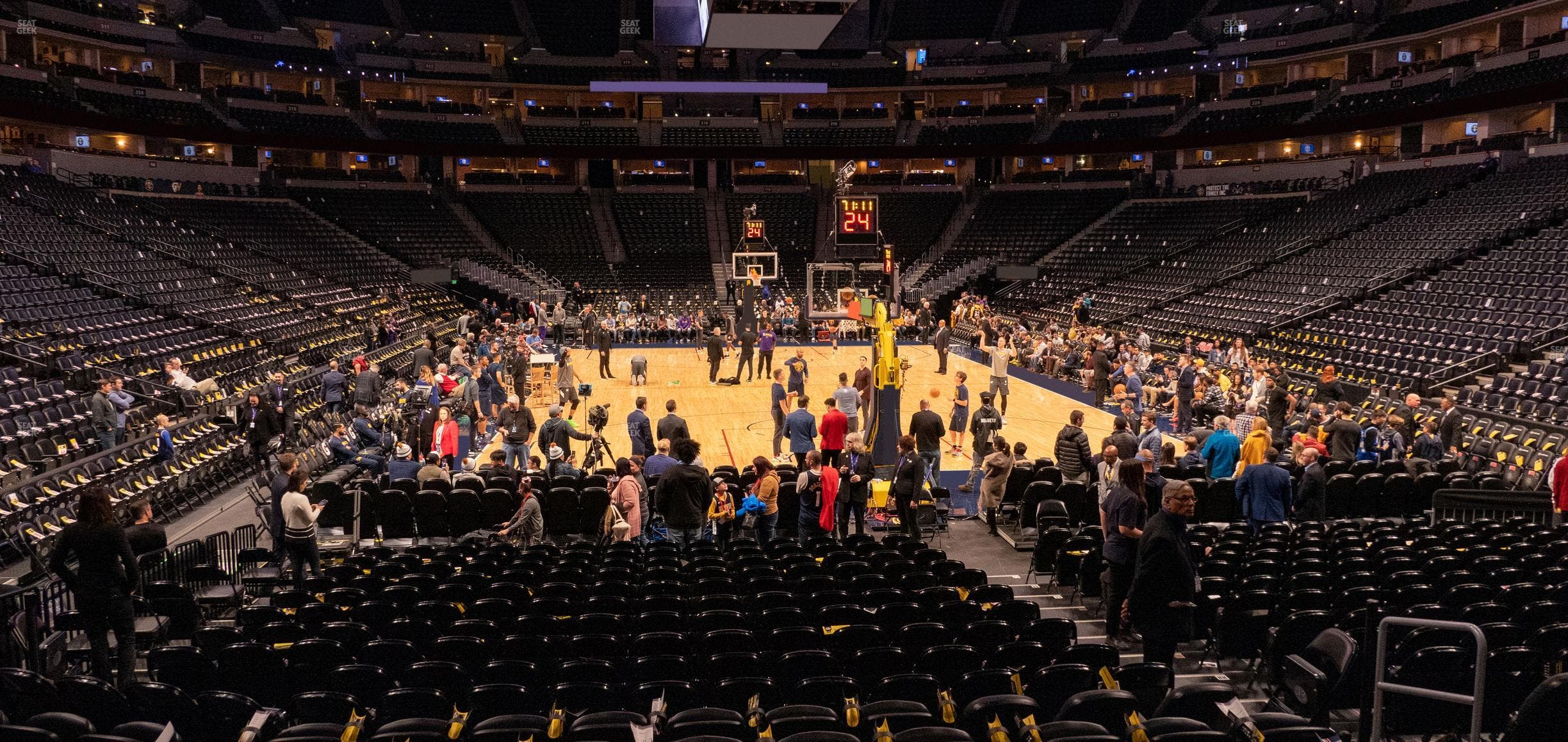 Ball Arena - Section 138 Seat View