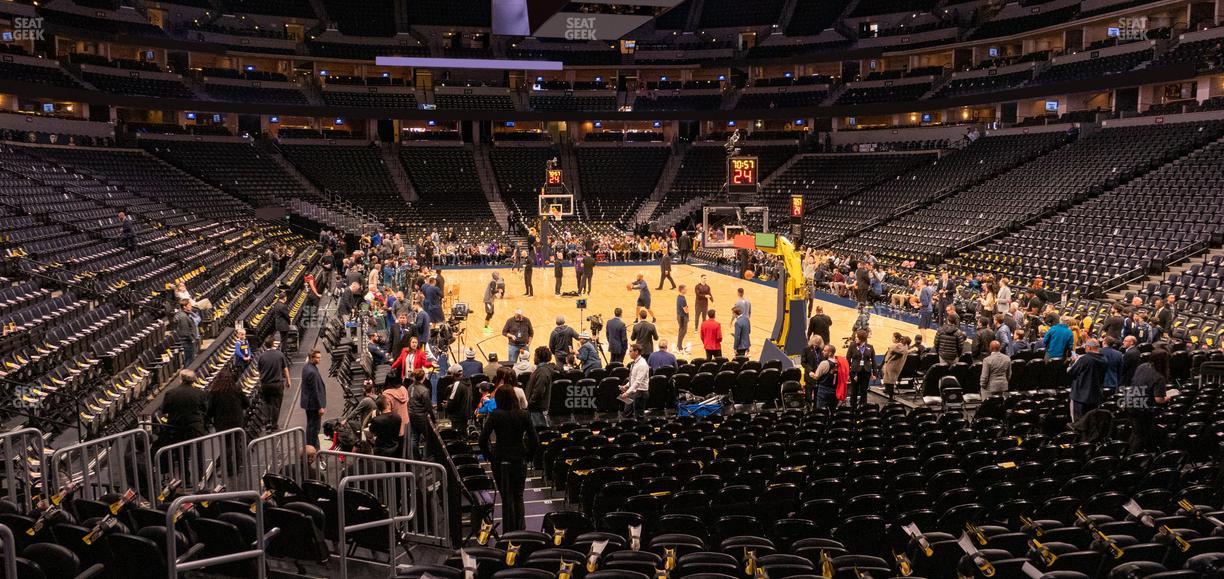 Ball Arena - Section 140 Seat View