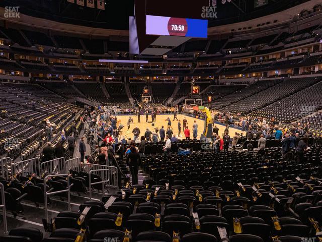 Ball Arena - Section 140 Seat View Ball Arena - Section 140 Seat View