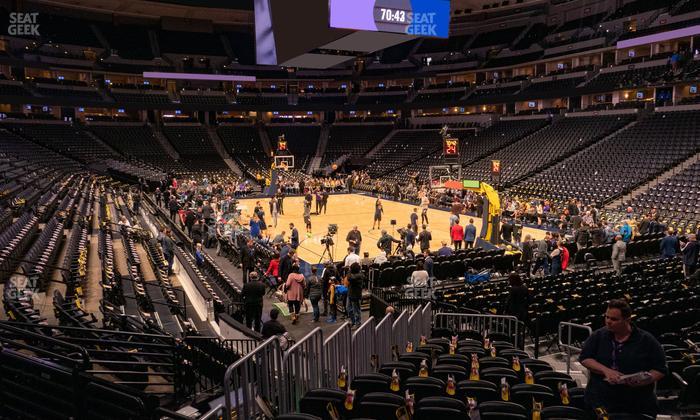 Ball Arena - Section 142 Seat View