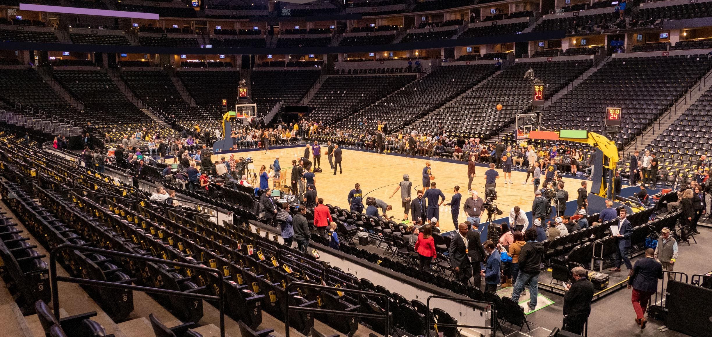 Ball Arena - Section 144 Seat View