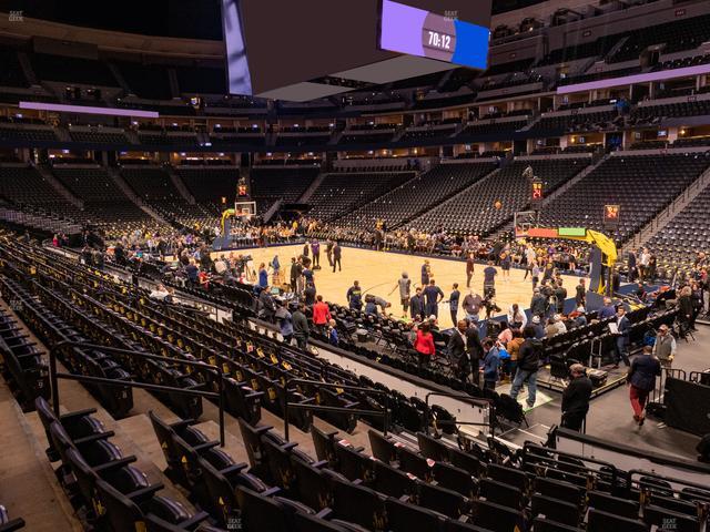 Ball Arena - Section 144 Seat View