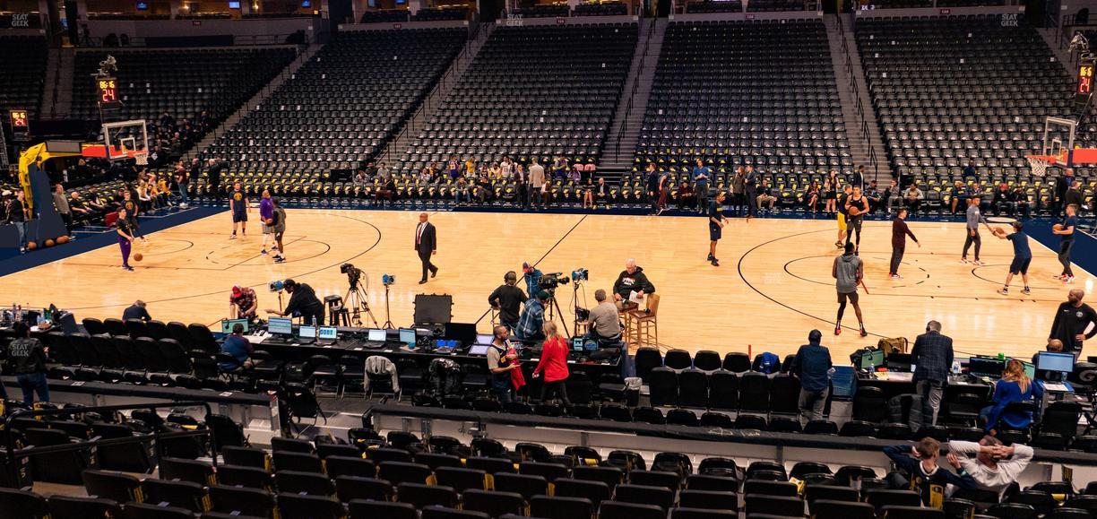 Ball Arena - Section 148 Seat View