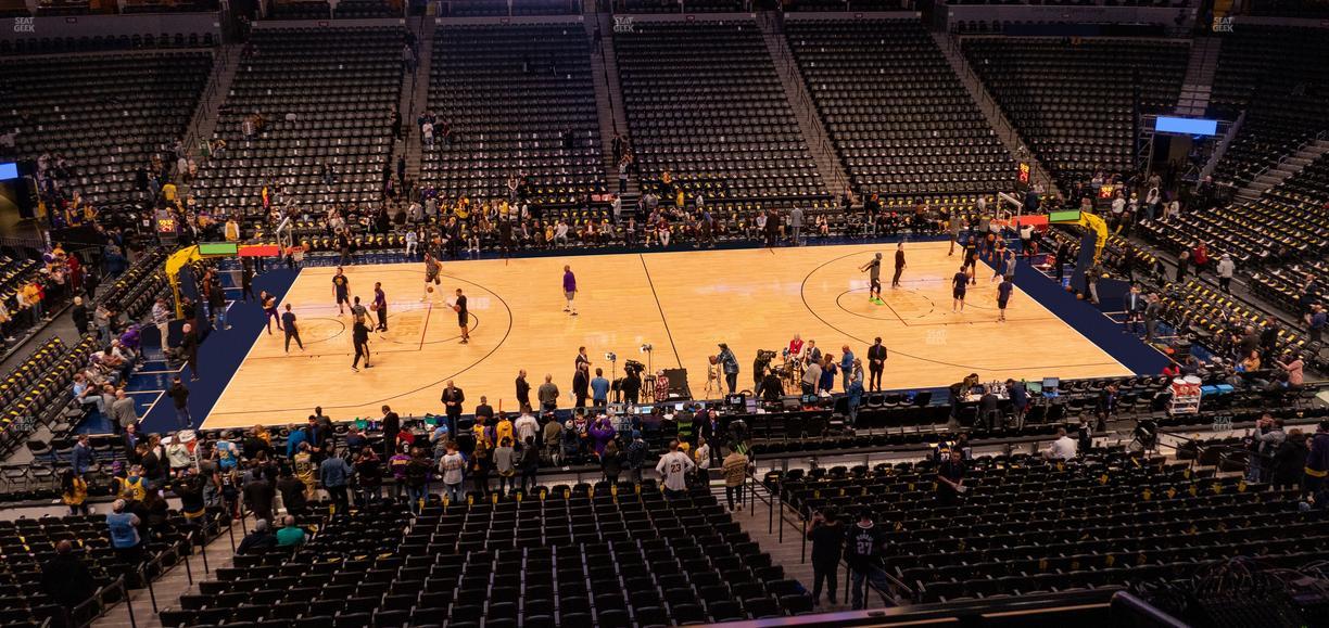 Ball Arena - Section 202 Seat View