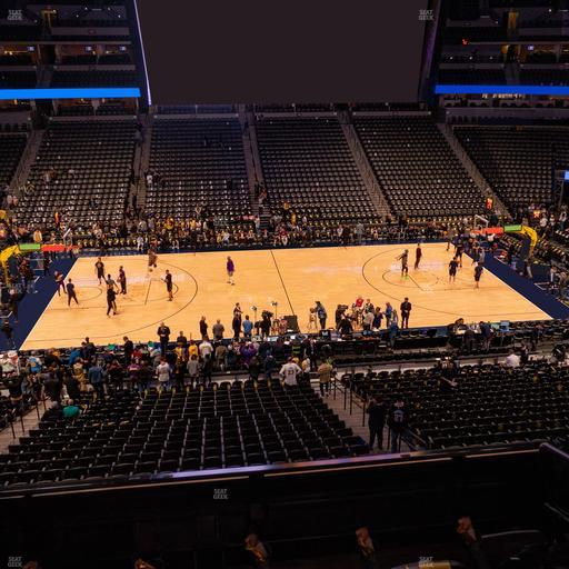 Ball Arena - Section 202 Seat View