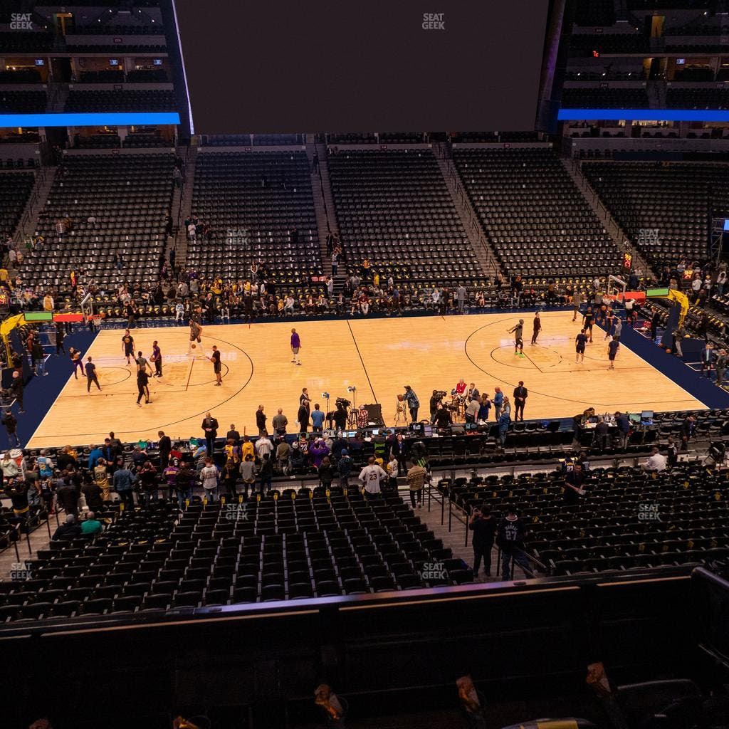Ball Arena - Section 202 Seat View