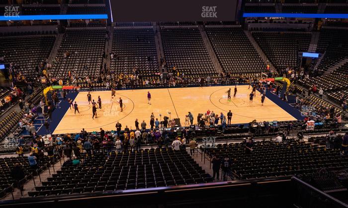 Ball Arena - Section 202 Seat View