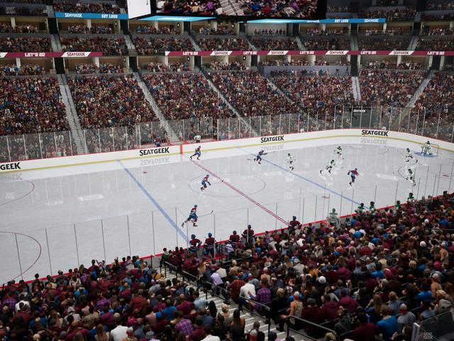 Official view from Section 204 at Ball Arena