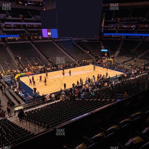 Ball Arena - Section 206 Seat View