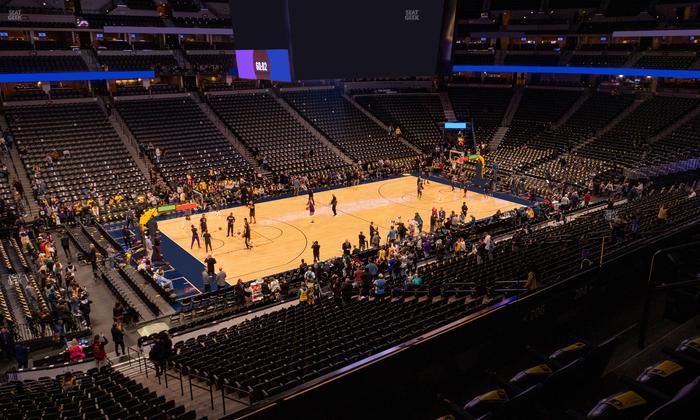 Ball Arena - Section 206 Seat View