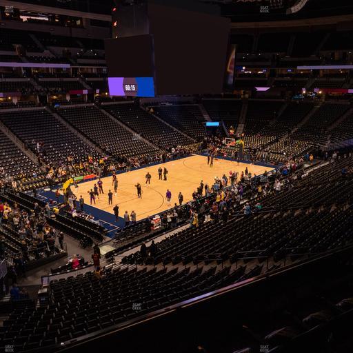 Ball Arena - Section 208 Seat View