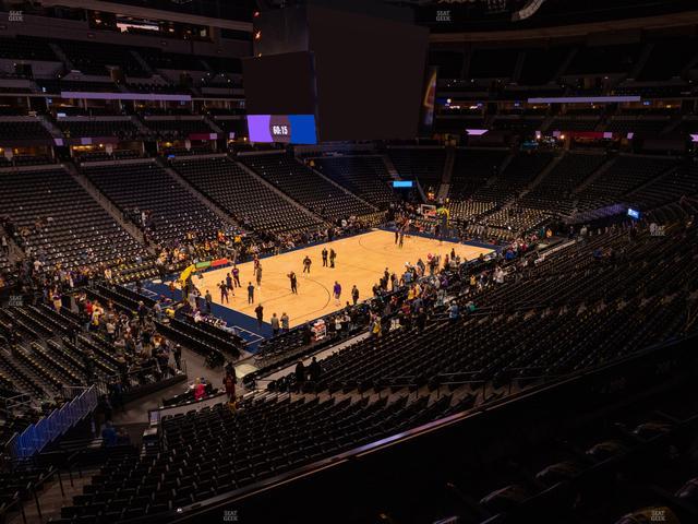 Ball Arena - Section 208 Seat View