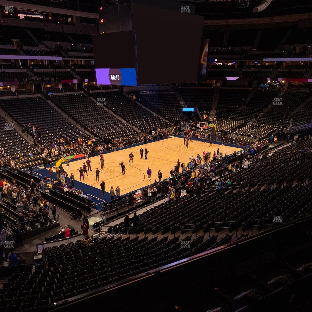 Ball Arena - Section 208 Seat View