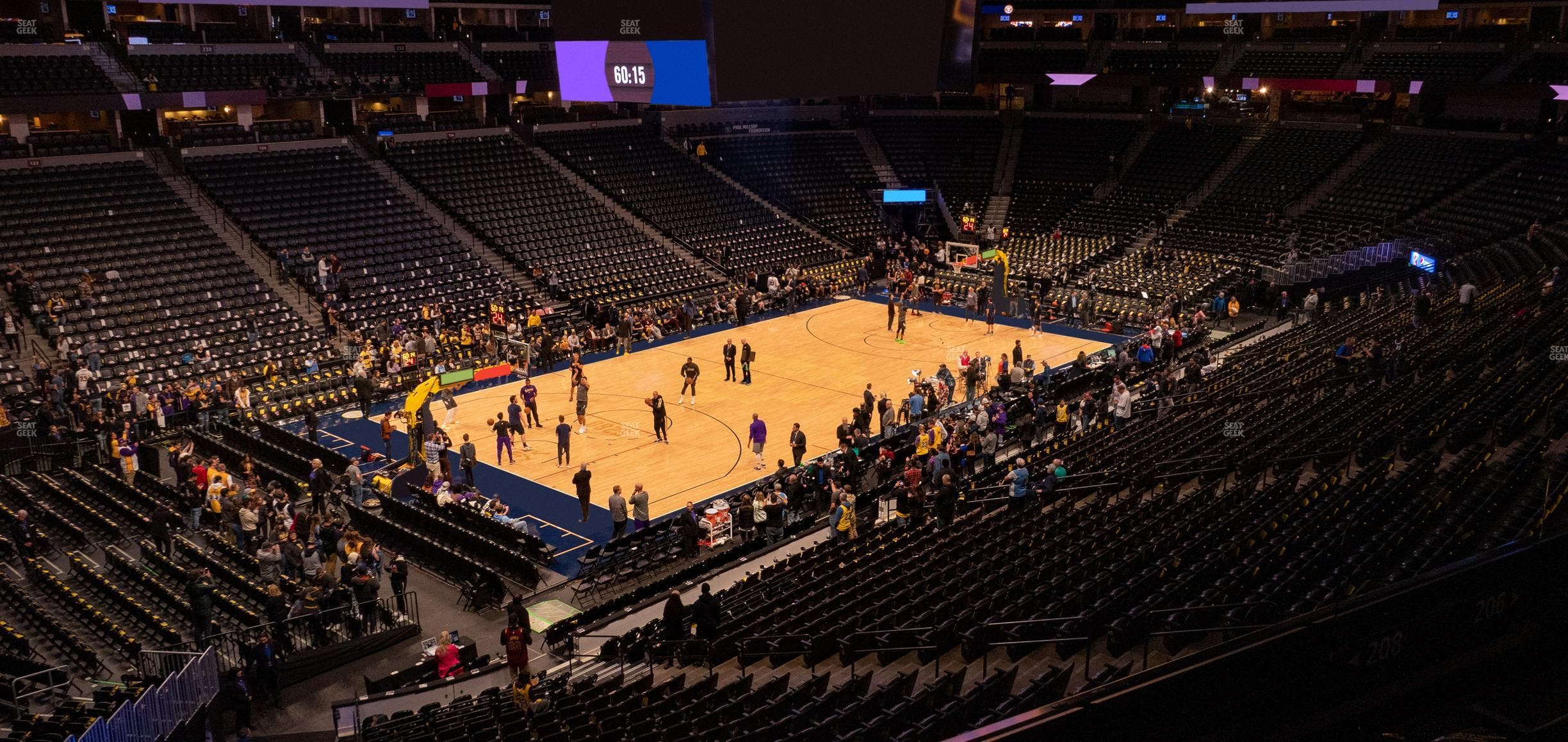 Ball Arena - Section 208 Seat View