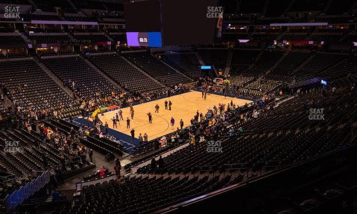 Ball Arena - Section 208 Seat View