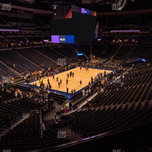 Ball Arena - Section 210 Seat View