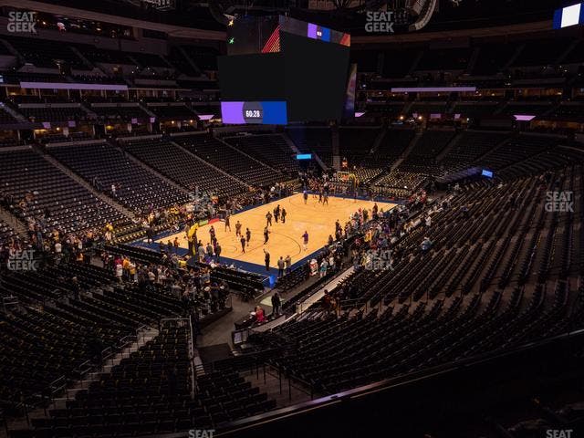 Ball Arena - Section 210 Seat View