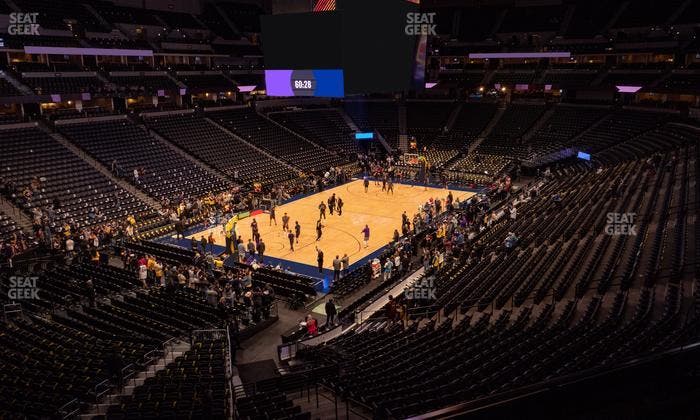 Ball Arena - Section 210 Seat View