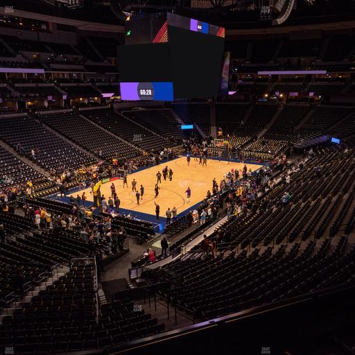 Ball Arena - Section 210 Seat View