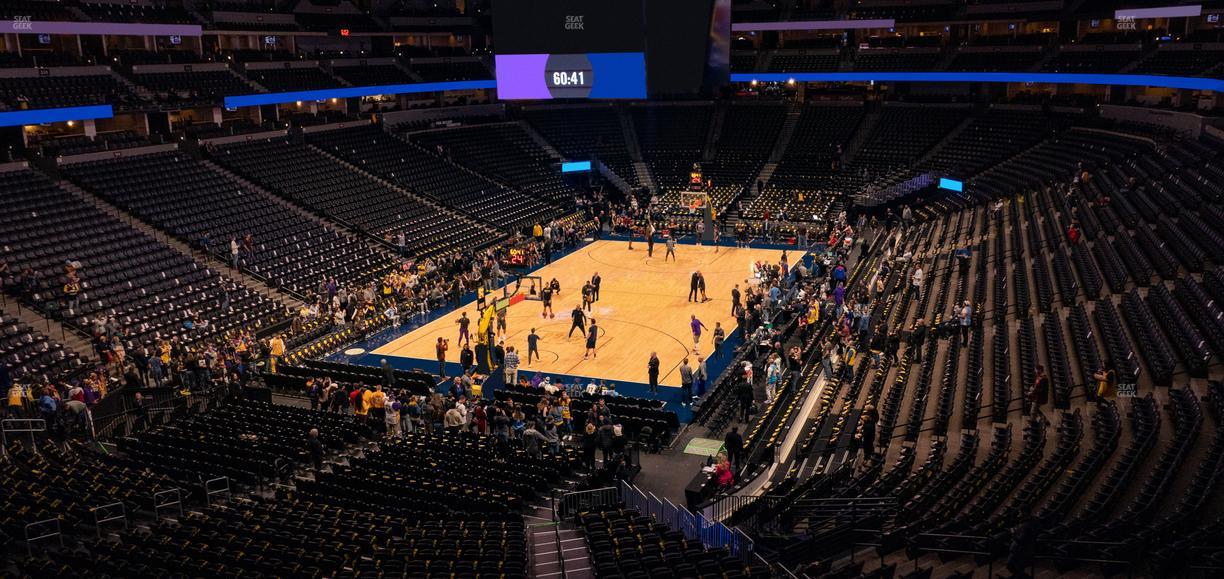 Ball Arena - Section 212 Seat View