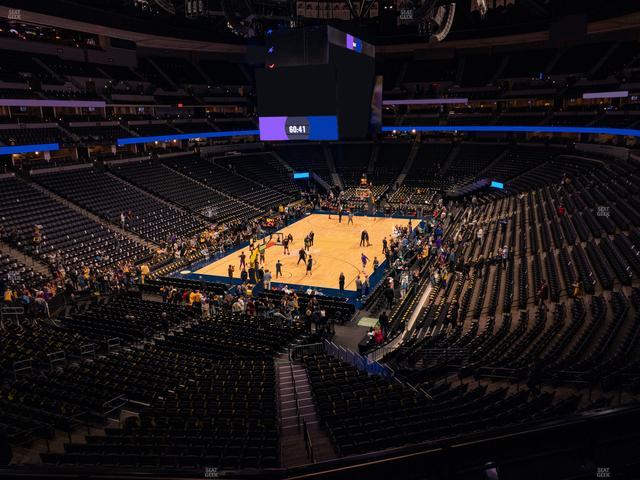 Ball Arena - Section 212 Seat View